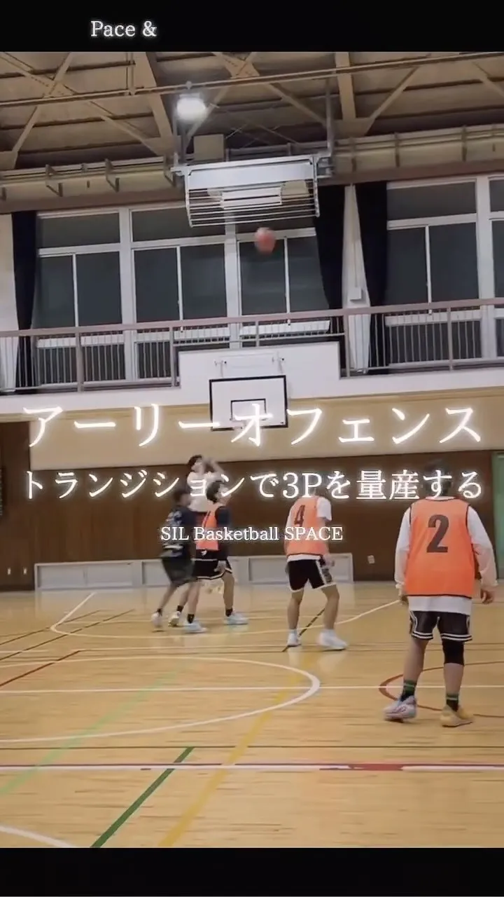 アーリーオフェンスでスリーポイントを量産する